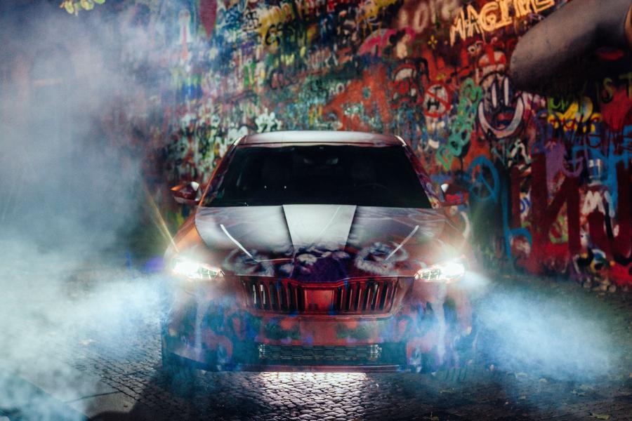  Skoda Scala Art Car by Chemis 2018 года  (фото 6 из 10)